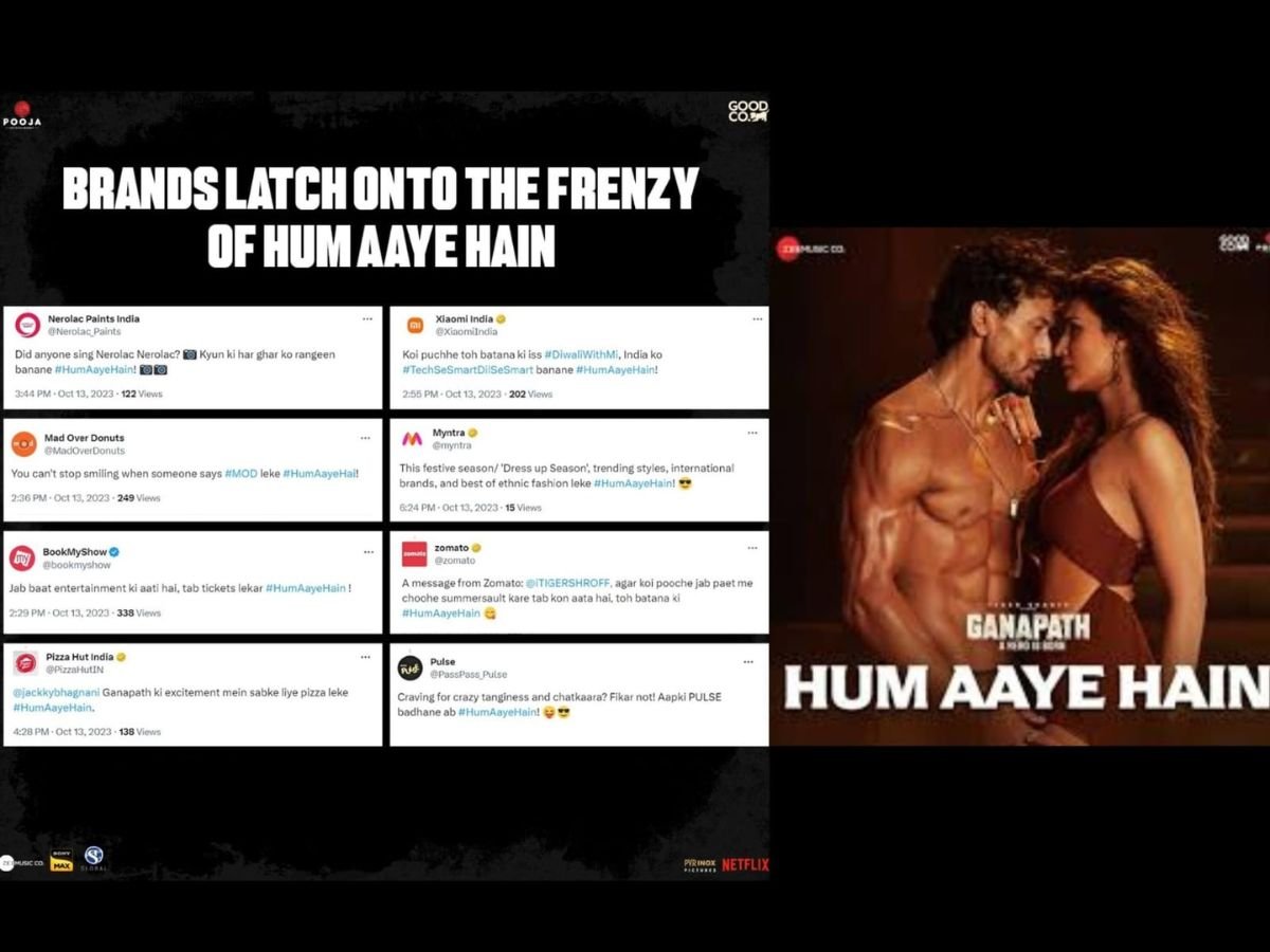 Ganapath Fever has brands arguing over terms to spice up ‘Hum Aaye Hain’