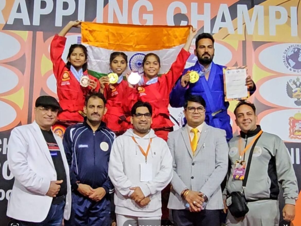 India won the the grappling world championship in Russia