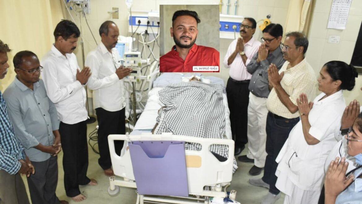 Surat : Brain Dead Tribal Youth donates organs to four