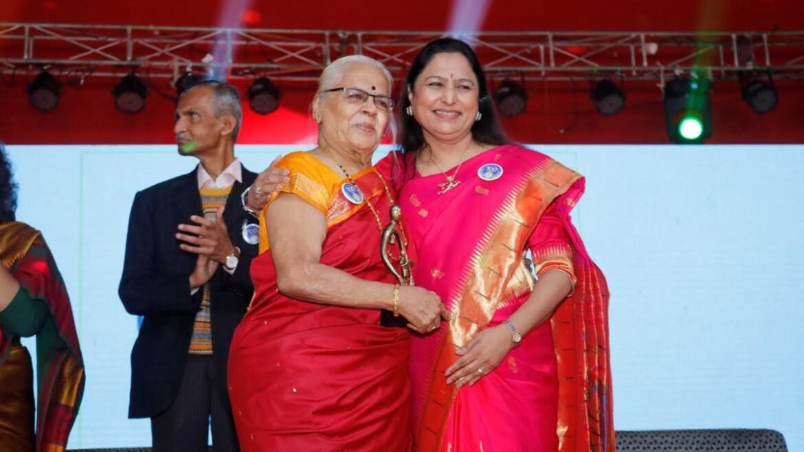 Priti Adani attends Centenary Celebration of ACC Higher Secondary School at Kymore