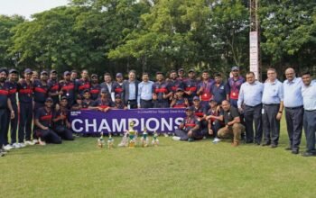 Surat : Team Hazira wins AM/NS India T20 cricket tournament