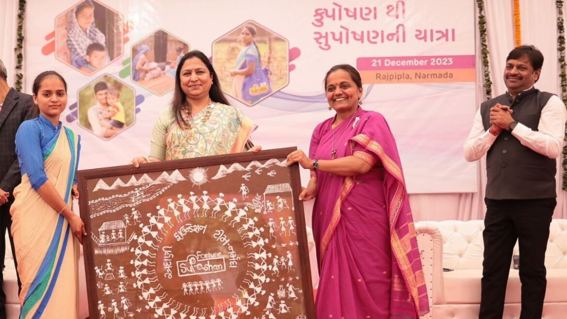 Gujarat : Priti Adani promotes SuPoshan in Narmada